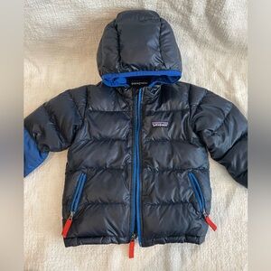 Patagonia Hi-loft Down Jacket Hoody - Toddler